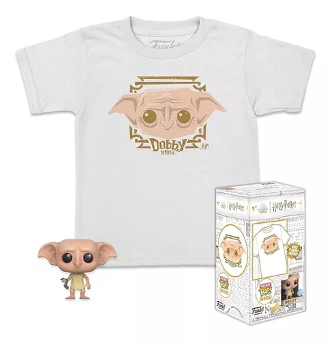 Camisa Kit Funko Pocket Pop! Harry Potter Dobby - Adulto e Infantil