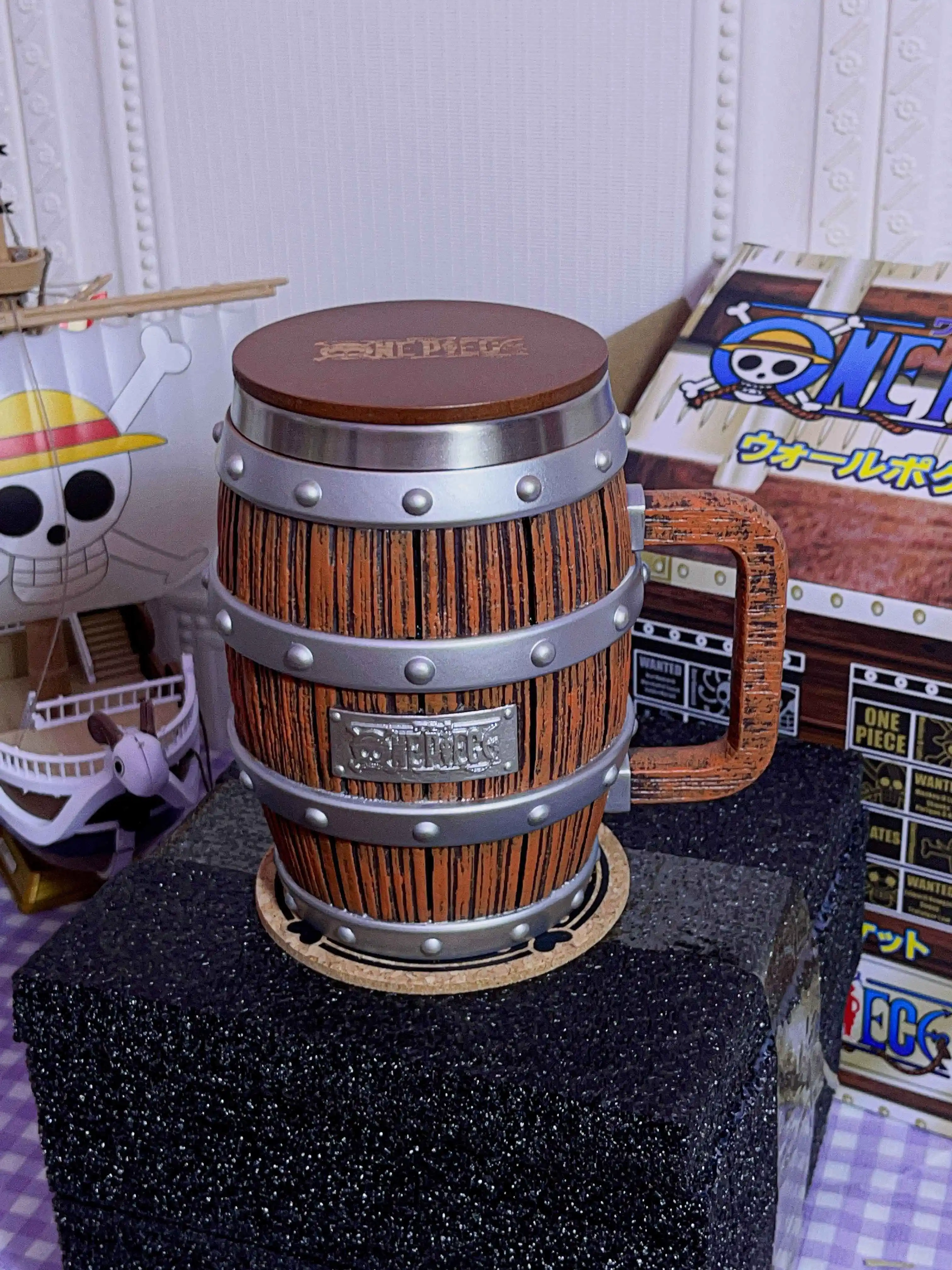 Caneca "Brinde dos Chapéus de Palha", Barril One Piece