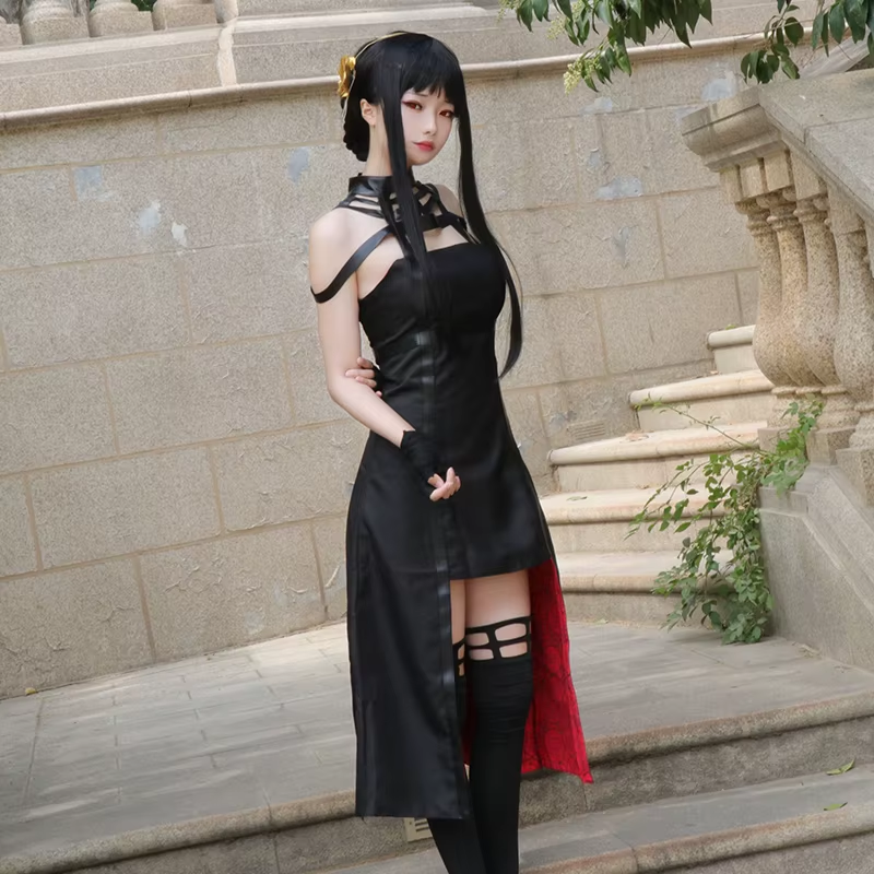 Fantasia Cosplay Adulto Yor Forger