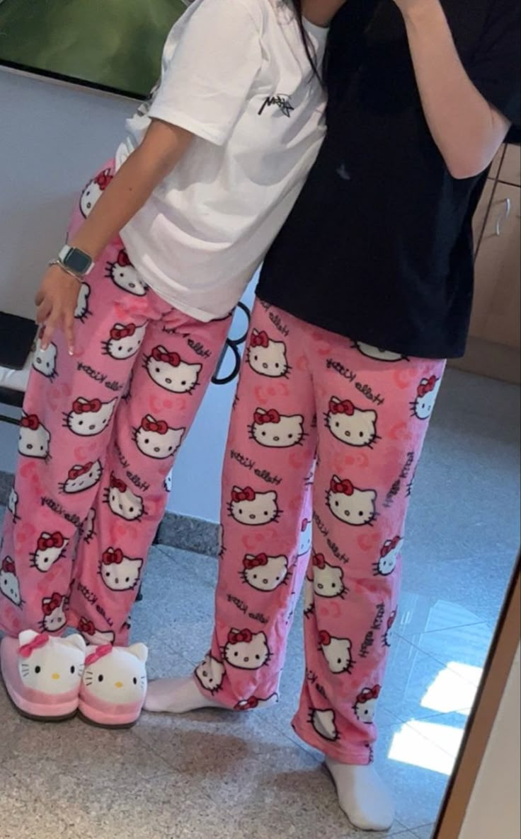 Calça Soft Kitty Y2K