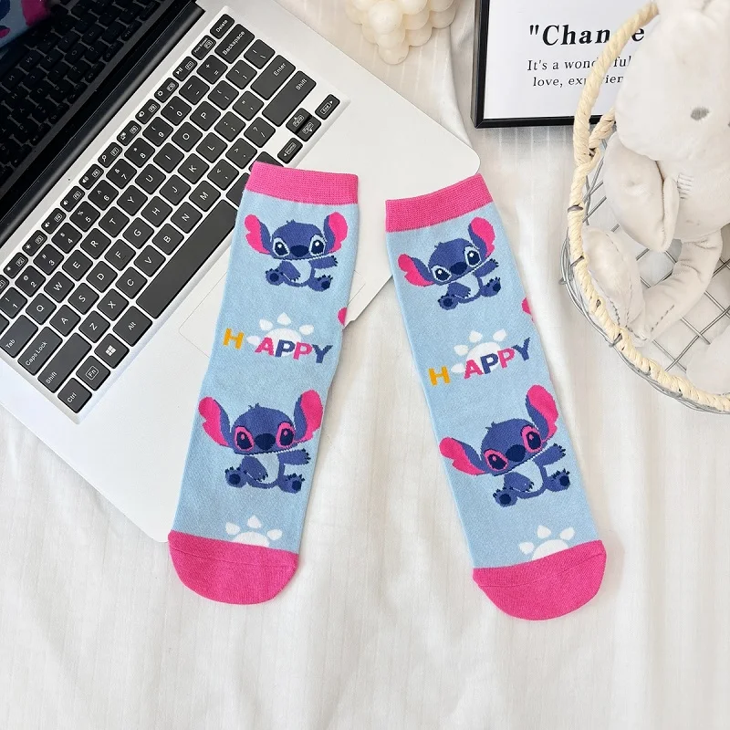 Meia Hello Kitty, Stitch & Hora de Aventura (Brinde Exclusivo)