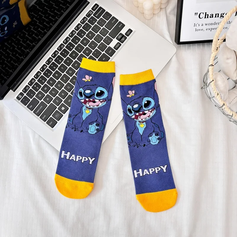 Meia Hello Kitty, Stitch & Hora de Aventura (Brinde Exclusivo)