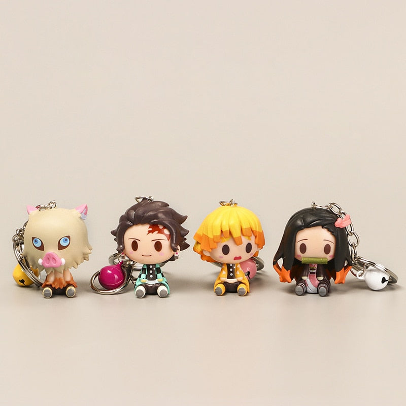 Chaveiro Hashiras Chibi, Demon Slayer Oficial