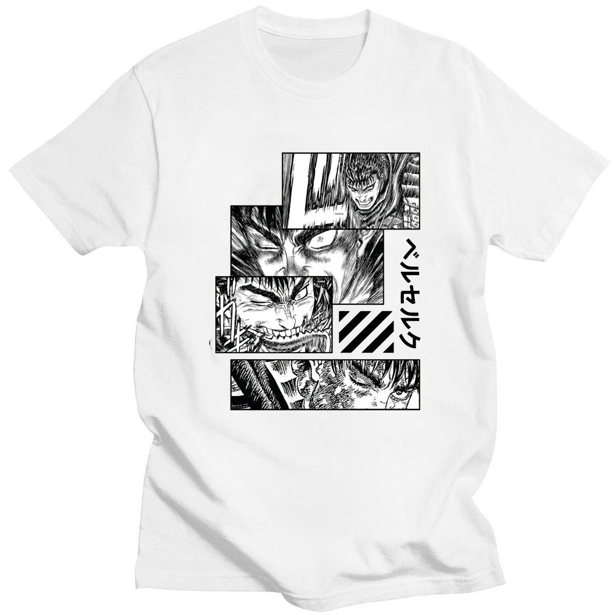 Camisa Berserk, Scenes
