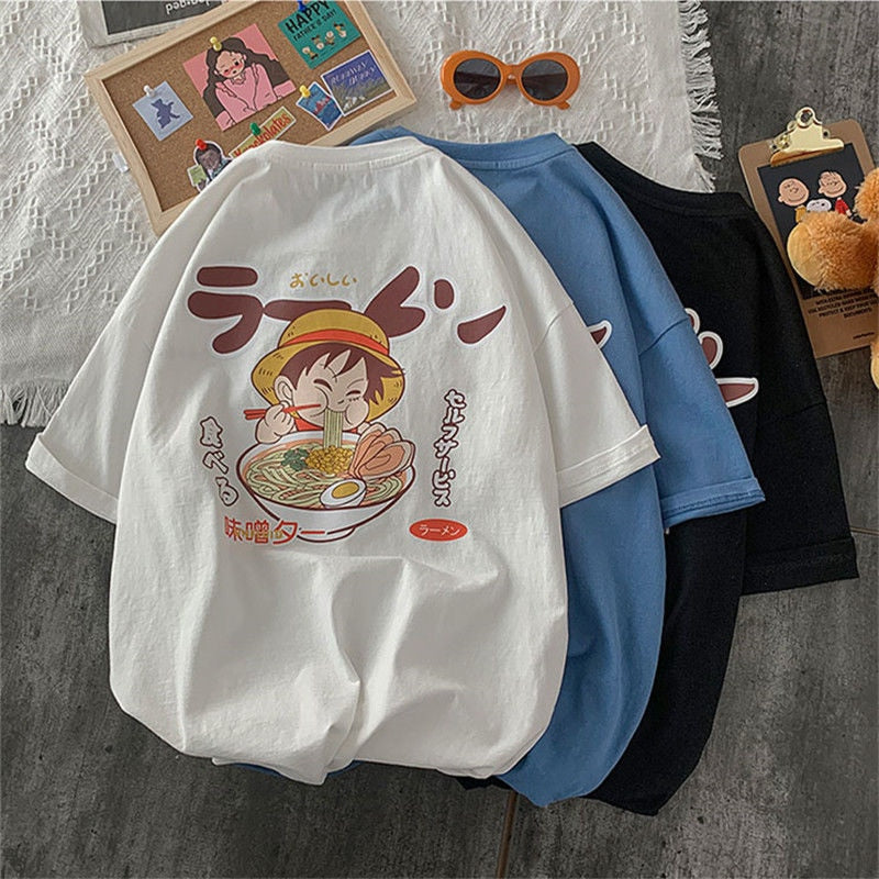 Camisa Ramen Break com Luffy