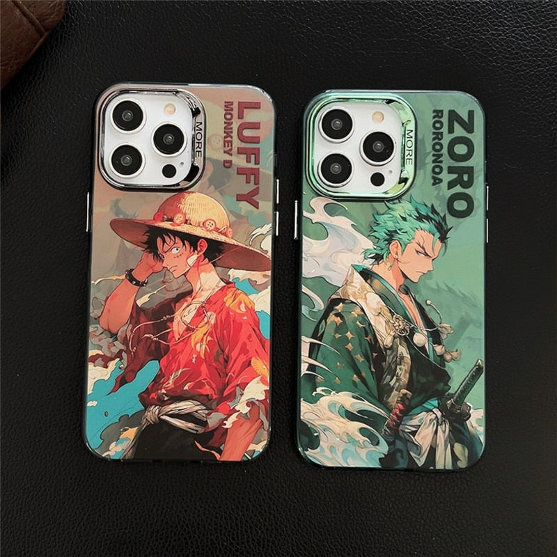 Capinha Luffy & Zoro Japan Style (iPhone)