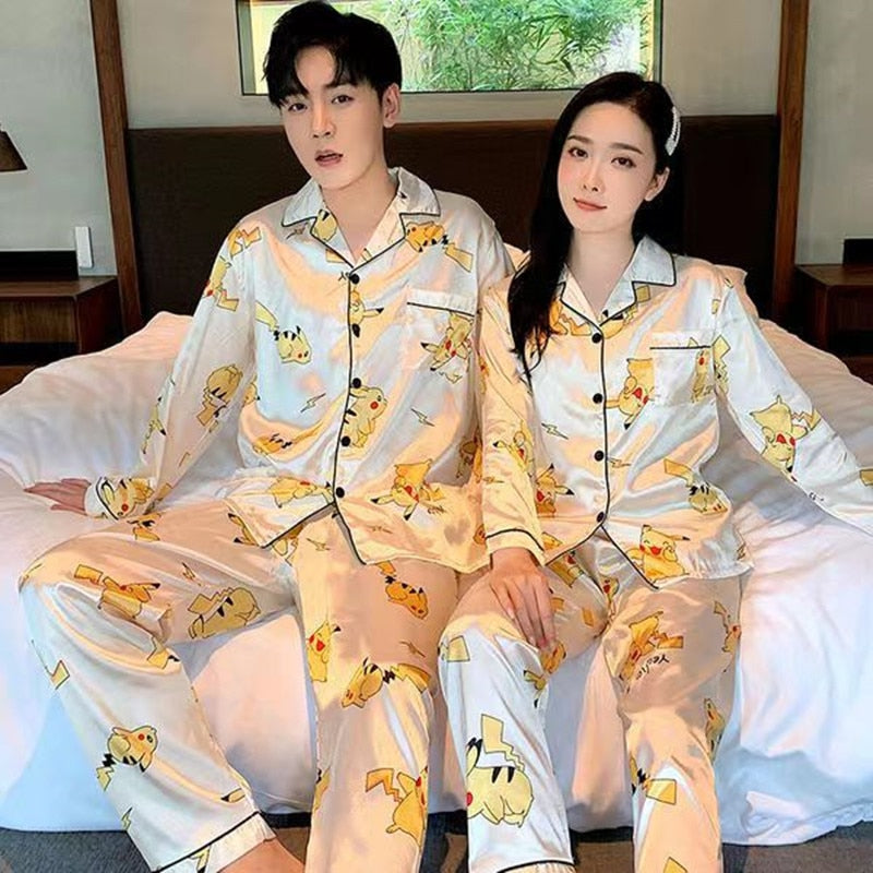 Pijama Casal Pikachu
