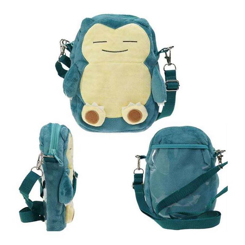 Bolsinha de Ombro Snorlax X Charmander