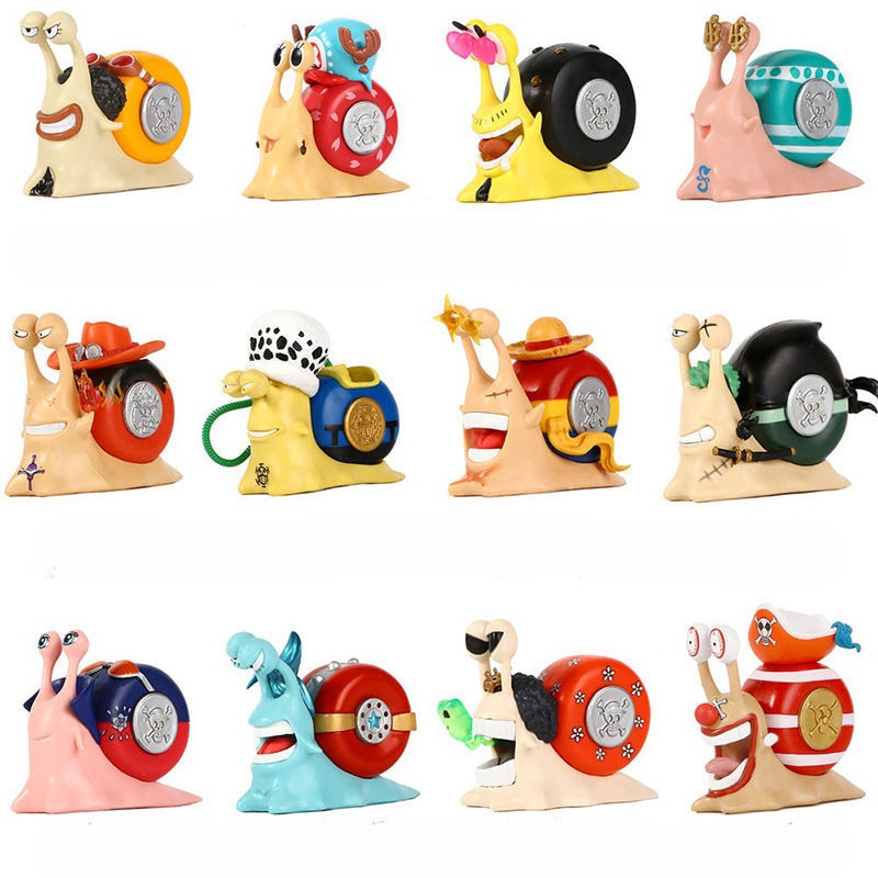 Coleção Telefone Den Den Mushi, One Piece (11cm)